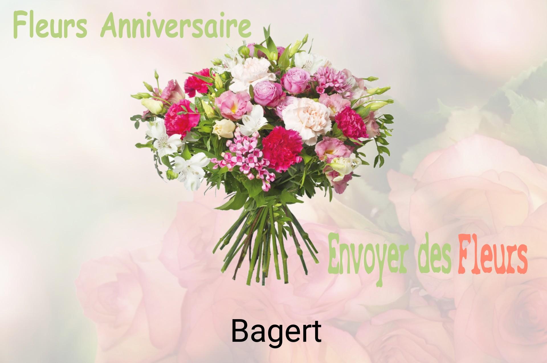 Bouquet de fleurs d’anniversaire livré à Bagert
