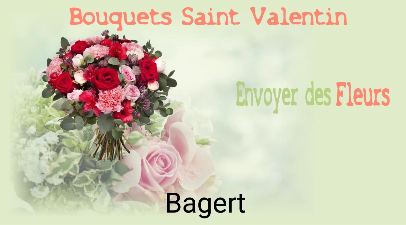 Roses de Saint-Valentin livrées à Bagert